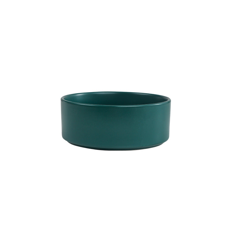 Elegant quality made pet bowls (cat or dog), single or double. Pet safe plasic. elegant wooden frame, easy to clean and to fill up. Does not cause whisker fatigue (not too narrow). Optional wooden frame to support. Dark green colour shown