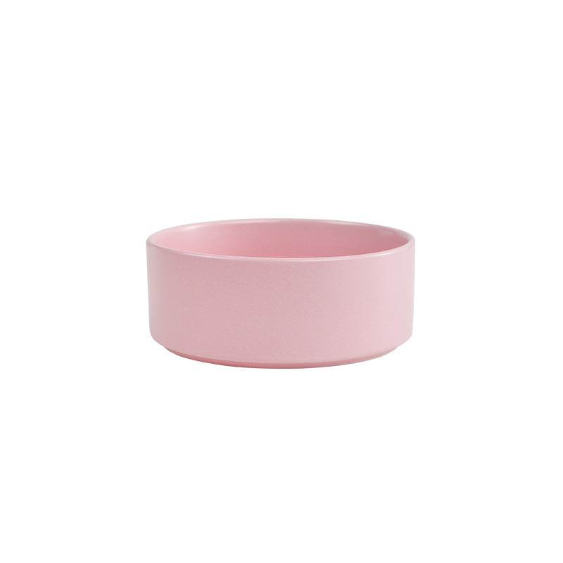 Elegant quality made pet bowls (cat or dog), single or double. Pet safe plasic. elegant wooden frame, easy to clean and to fill up. Does not cause whisker fatigue (not too narrow). Optional wooden frame to support. Pink colour shown