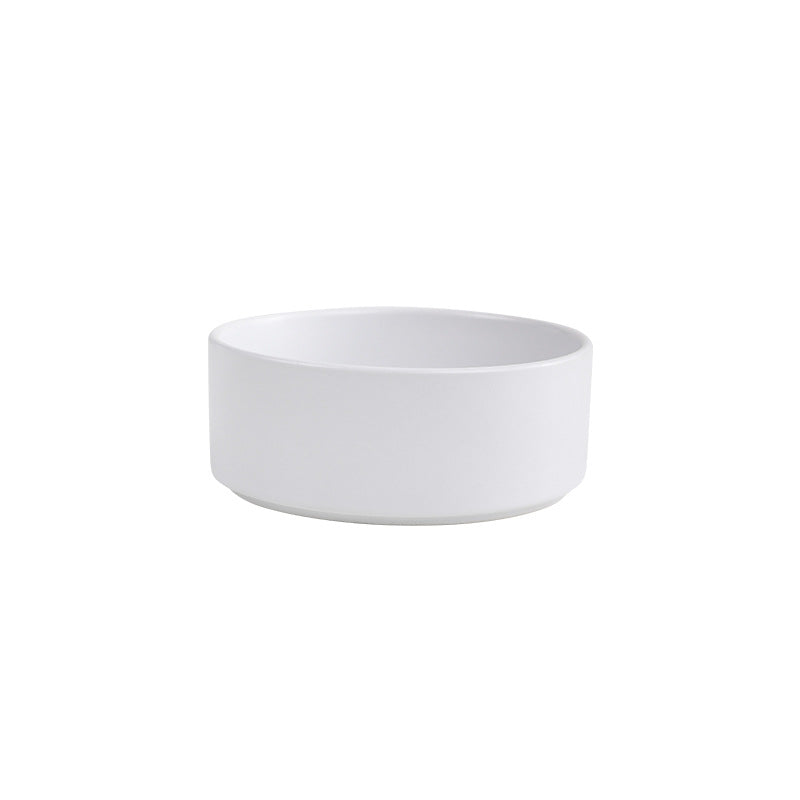 Elegant quality made pet bowls (cat or dog), single or double. Pet safe plasic. elegant wooden frame, easy to clean and to fill up. Does not cause whisker fatigue (not too narrow). Optional wooden frame to support. White colour shown