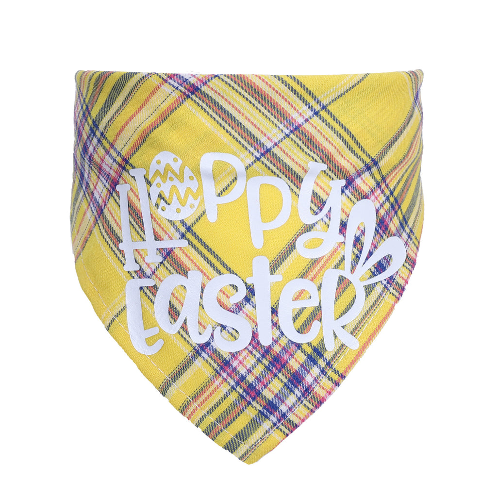 Order these twill weaving cotton happy easter bandannas for your kitty, puppy or yourself! I will make sure to post a matching photo with my cat Odin!