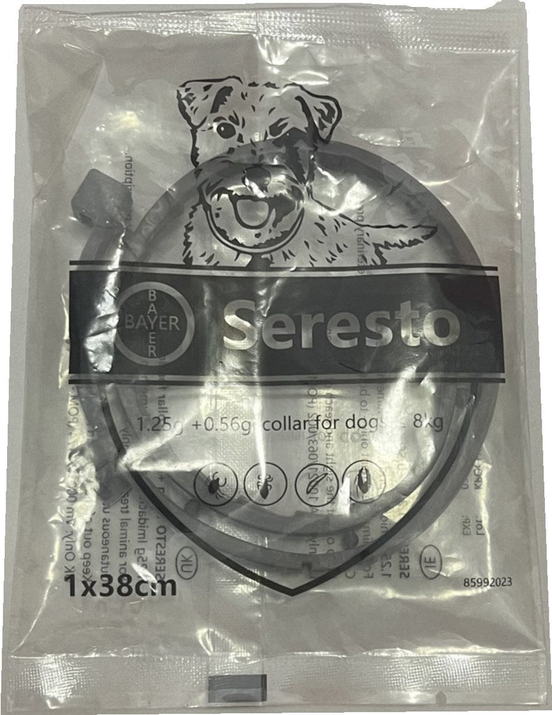 Seresto is a unique flea and tick collar for cats and dogs. The innovative collar is probably the longest lasting protection against fleas and ticks. This formula treats and prevents flea infestations for up to 8 months. Plus, it repels and controls paralysis ticks for 8 months.