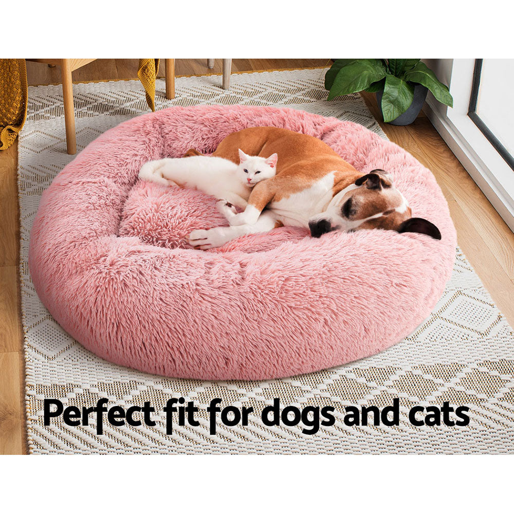 Every pet deserves a safe and comfortable resting place. And our Pet Bed is just perfect to have your precious pet dog living and sleeping in incredible comfort. Made of a soft and durable material, our pet bed also helps to prevent the presence of fleas and bacteria within it. The material texture is super-skin-friendly and non-toxic too. 