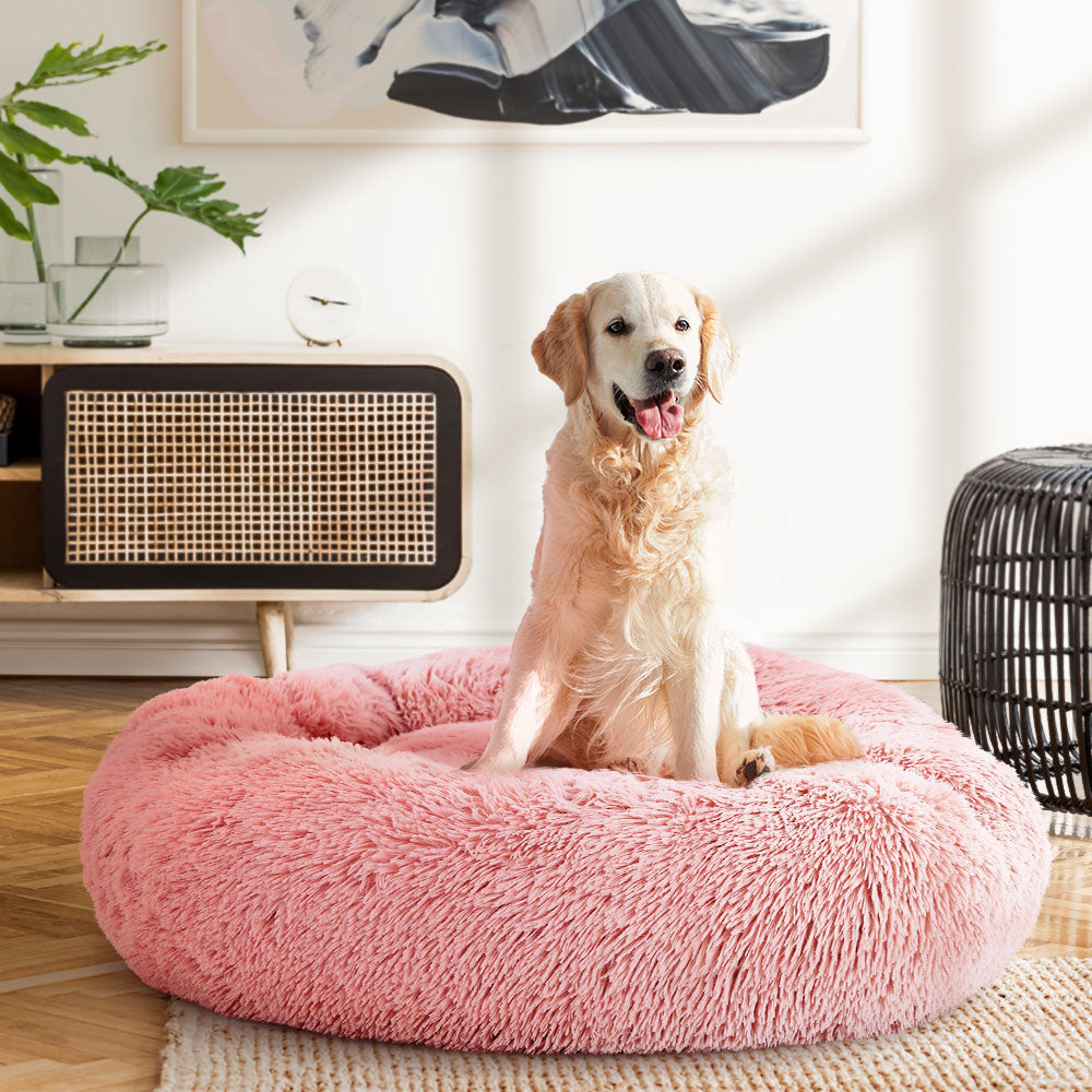 Every pet deserves a safe and comfortable resting place. And our Pet Bed is just perfect to have your precious pet dog living and sleeping in incredible comfort. Made of a soft and durable material, our pet bed also helps to prevent the presence of fleas and bacteria within it. The material texture is super-skin-friendly and non-toxic too. 