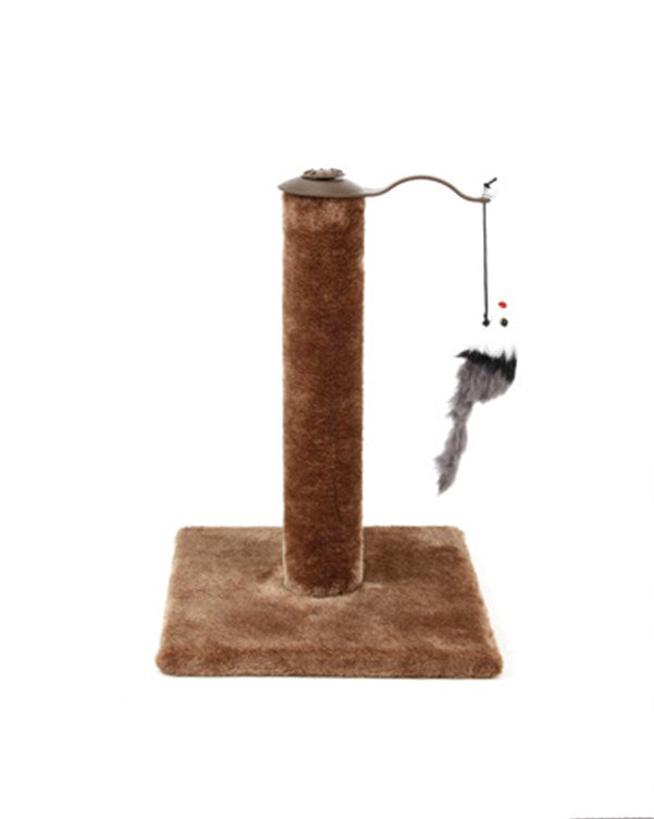 Cat or Kitten Single Scratching Post with Toy