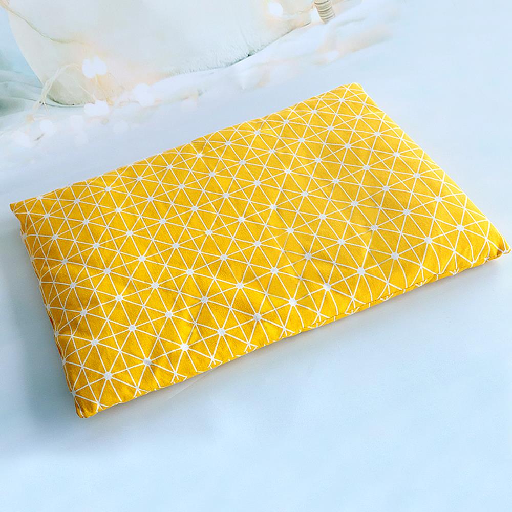 Geometric Pattern Pet Bed - yellow